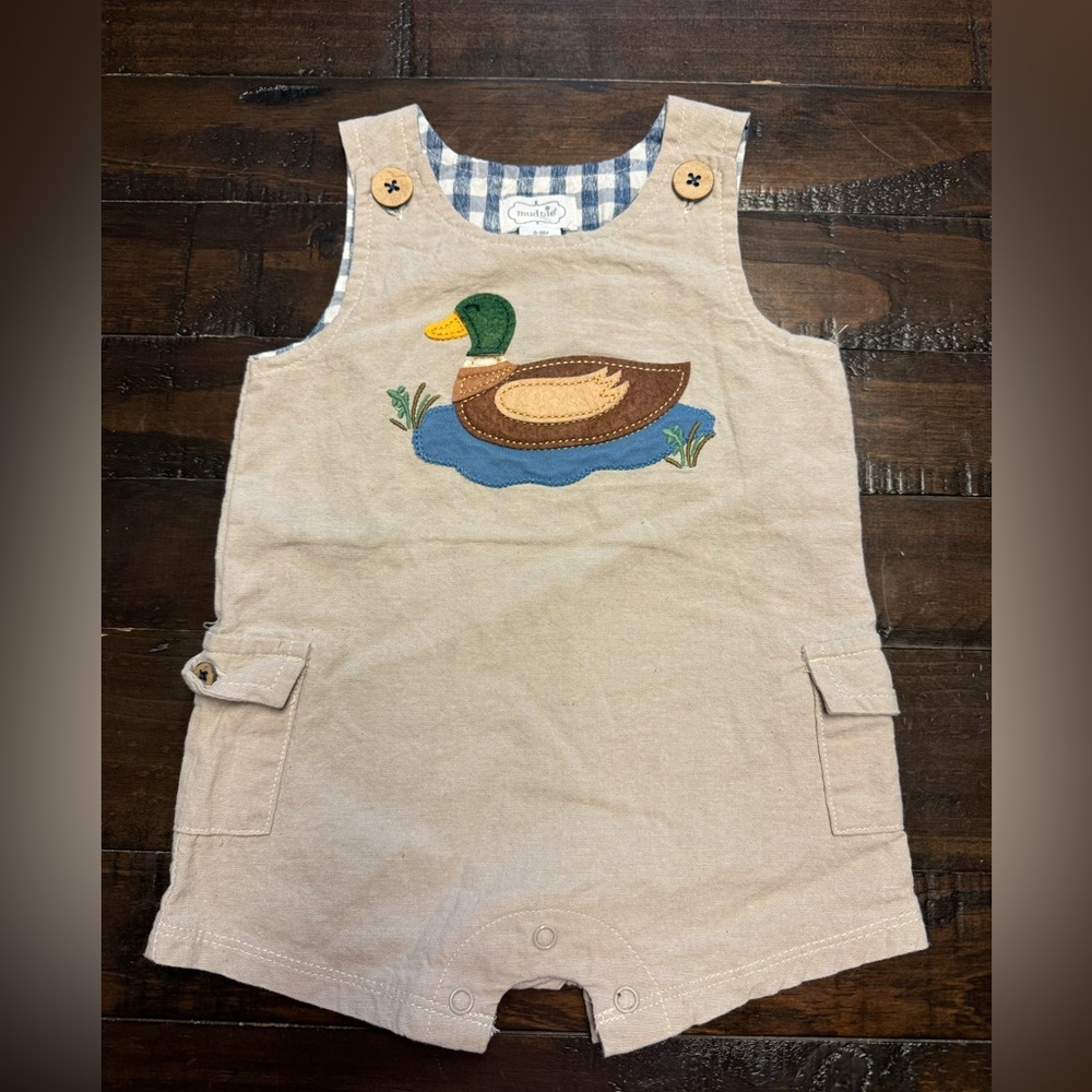 Mud Pie duck romper